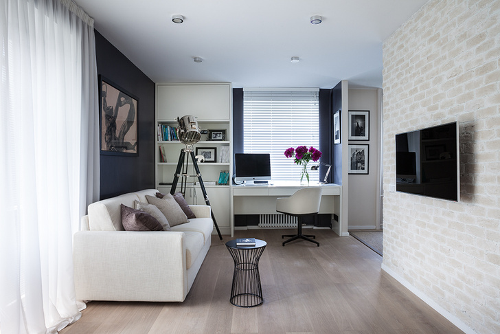 Дизайн интерьера квартиры-студии: планировка, зоны, нюансы оформления