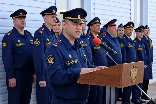 Сергей Бульчук по долгу службы открывал новые производства, проверял колонии  | Источник: ГУФСИН России по Челябинской области / Vk.com