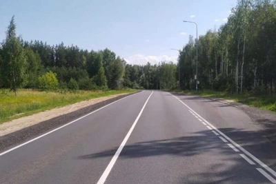 В Татарстане завершили ремонт участка дороги Песчаные Ковали — Орловка