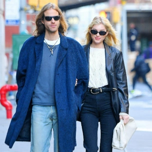 Эльза Хоск и Том Дейли в Нью-Йорке