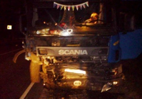 В Михайловском районе ночью столкнулись BMW и Scania | ya62.ru