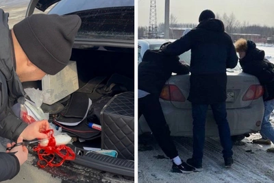 Омичей задержали за наркоторговлю после слежки дронов