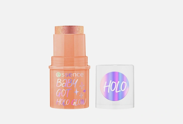 Essence Хайлайтер для лица в стике Baby got holo glow 10