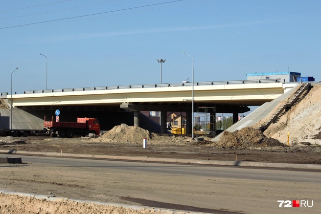 Развязка строится уже несколько лет | Источник: Павел Красоткин / 72.RU