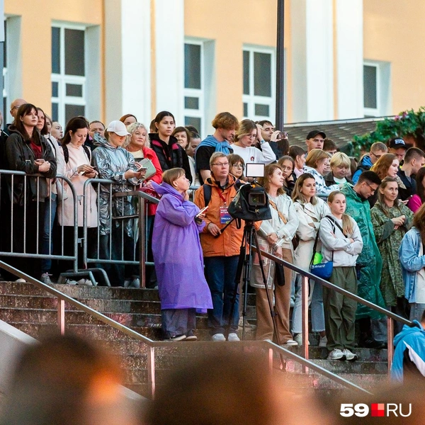Людей на концерт пришло очень много | Источник: Василина Любимова / 59.RU