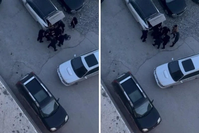 Массовая драка в Новосибирске: видео нападения на мужчину