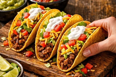 Быстрые рецепты из фарша: лечо, лазанья и тако