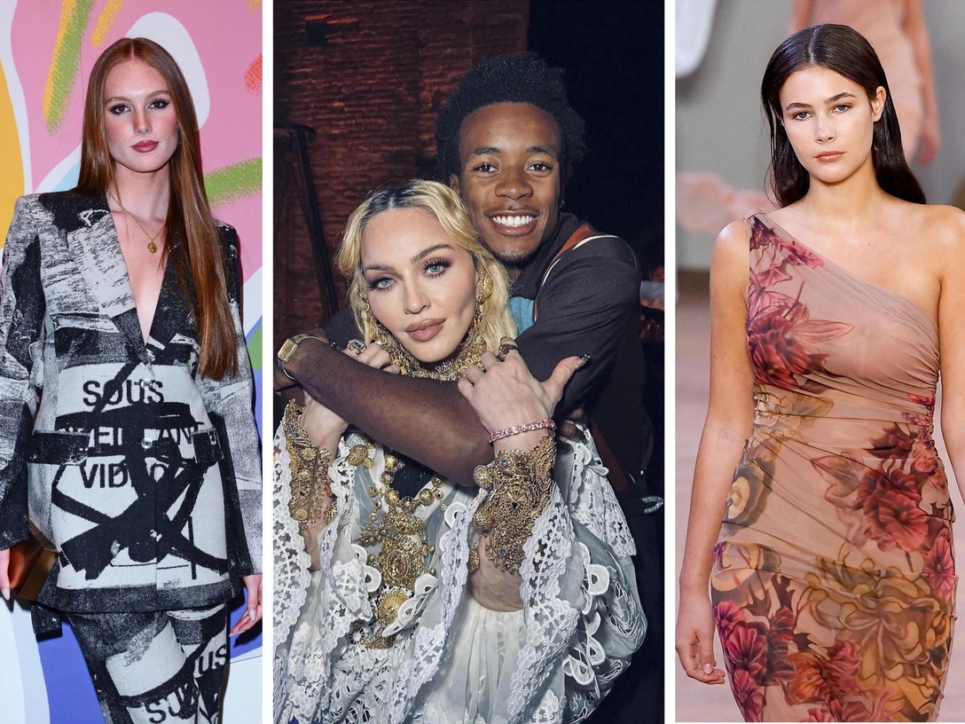 Гриер Ханчи, Дэвид Банда и Мадонна, Грейс Бернс | marieclaire.ru