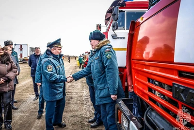 Первый этап учений МЧС прошел в Астраханской области