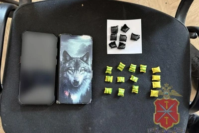 В Туле задержали мужчину с 21 свёртком наркотиков