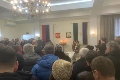 В Уфе простились с туристами, погибшими на горе Гроб