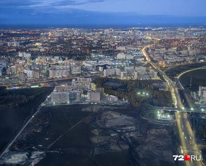 Город становится все больше | Источник: читатель 72.RU