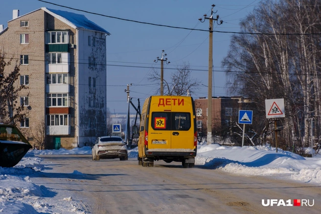 Необычная пятиэтажка на фоне | Источник: Булат Салихов / UFA1.RU