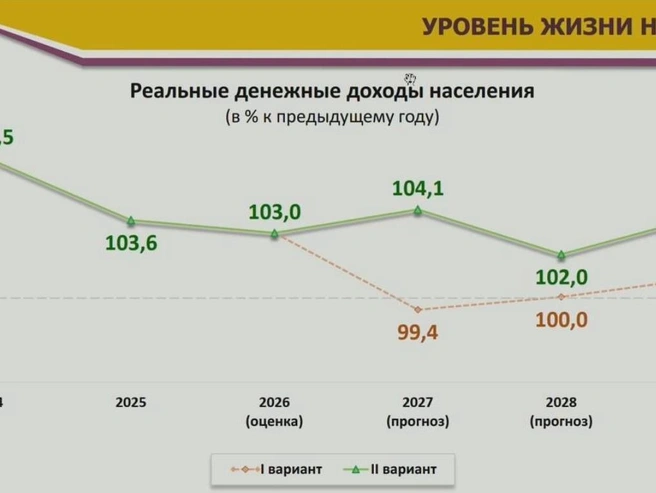 Прогноз реальных денежных доходов жителей Ярославской области | Источник: Ярославская областная Дума