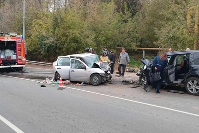 Водитель Lada Kalina погиб в лобовом ДТП под Нижним Новгородом