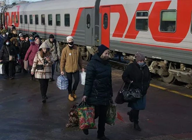 В Рязанскую область направлен поезд с эвакуированными жителями Донбасса | ya62.ru
