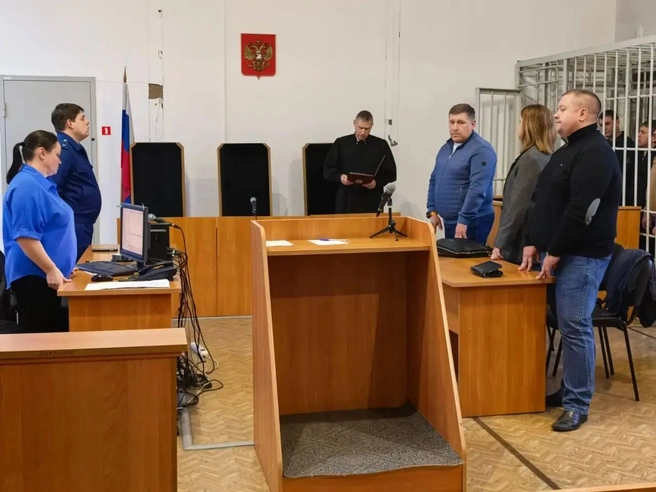 Двух из трех участников громкого дела отпустили в зале суда | Источник: Объединённый пресс-центр судов Кемеровской области