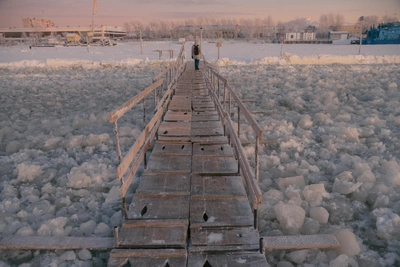 В Томской области закрывают ледовые переправы