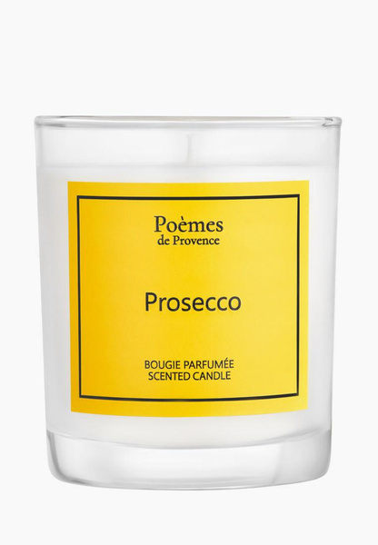Свеча ароматическая Poemes de Provence «Prosecco» 