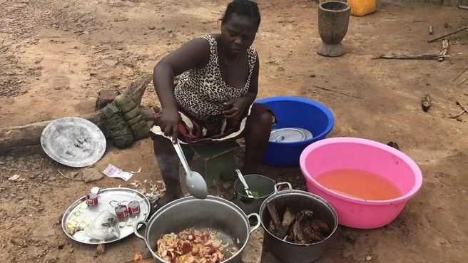 В бедных странах материка готовят часто в условиях полной антисанитарии | Источник: предоставлено Алексеем Камерзановым