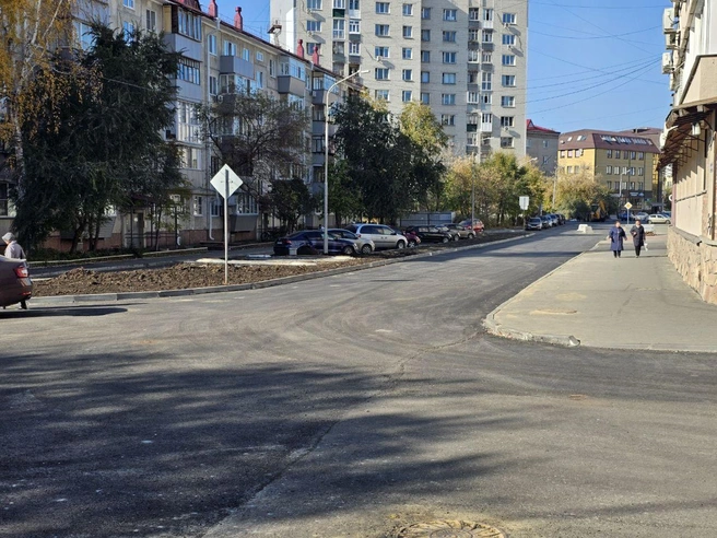 Движение по улице Тобольной в Кургане запустят в понедельник 13 октября | Источник: Курганская генерирующая компания /t.me