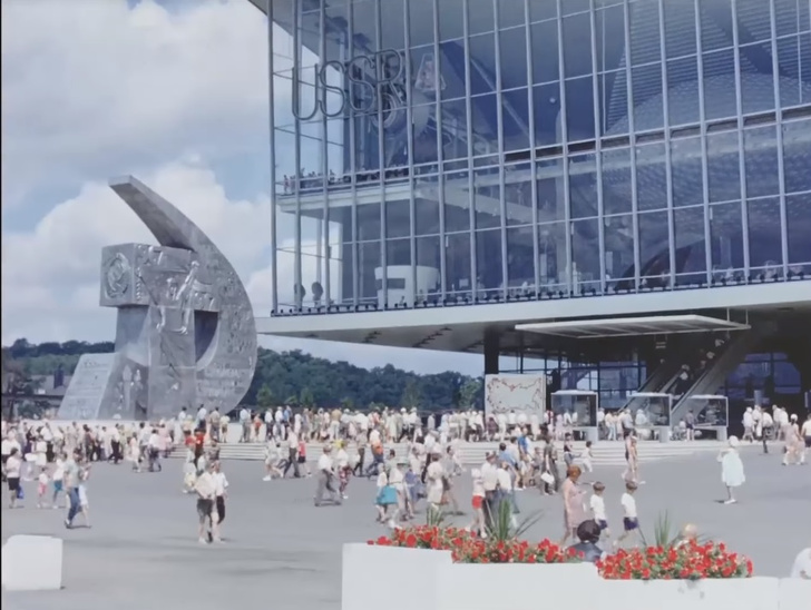 Фото №1 - Видео из советского павильона на Всемирной выставке 1967 года в Монреале