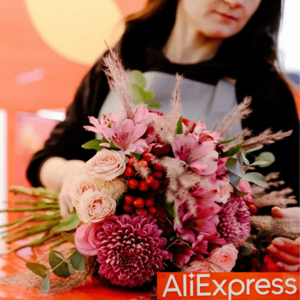 Компания AliExpress открыла первый цифровой цветочный магазин 🌸