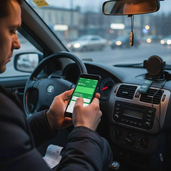 Свой телефон нельзя передавать никому, тем более незнакомому таксисту  | Источник: police_sochi / t.me