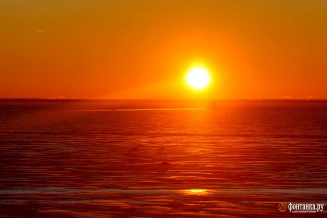 И всё же зимние рассветы и закаты в Петербурге невероятны