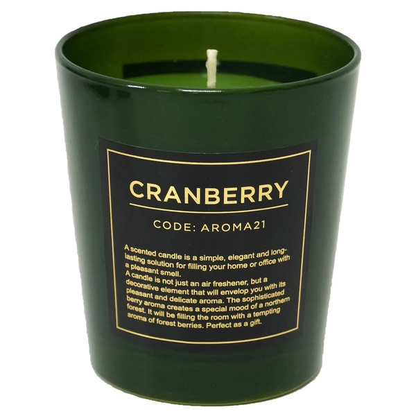 Свеча ароматическая Cranberry