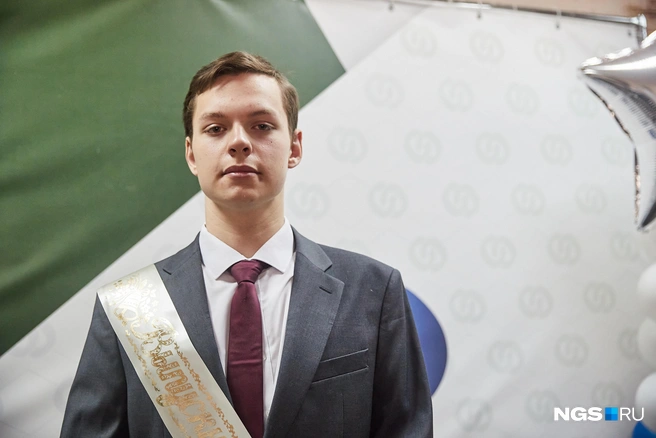 Матвей Карначук хочет, чтобы его работа была связана с атомной промышленностью | Источник: Александр Ощепков / NGS.RU