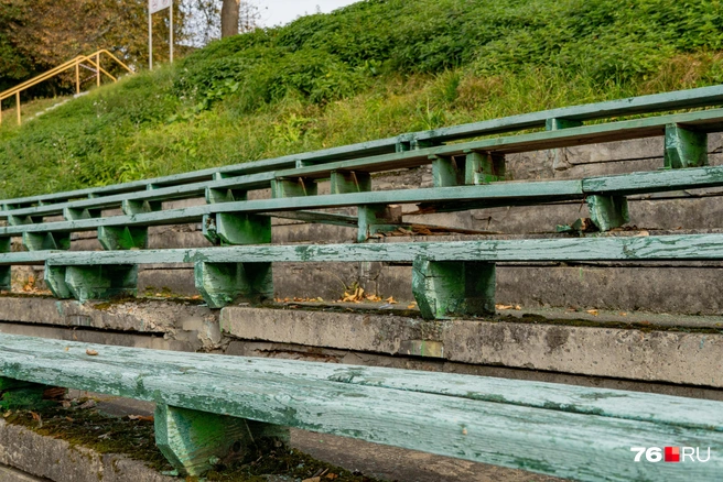 Стадион находится в самом центре города | Источник: Кирилл Поверинов / 76.RU