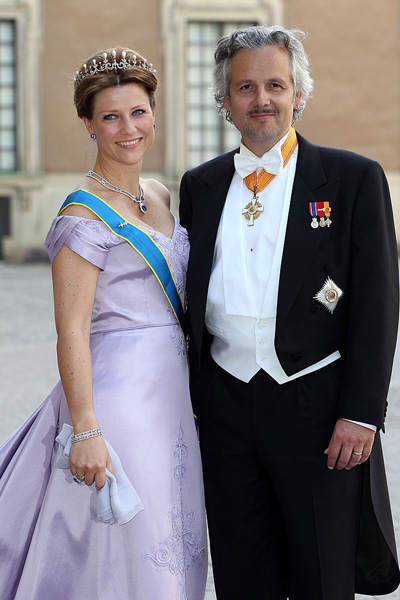 Принцесса Марта Луиза с мужем, писателем Ари Беном