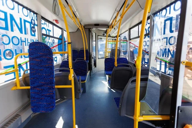 Автобус может вместить до 80 человек | Источник: «УКПТО-Тюменьавтотранс»