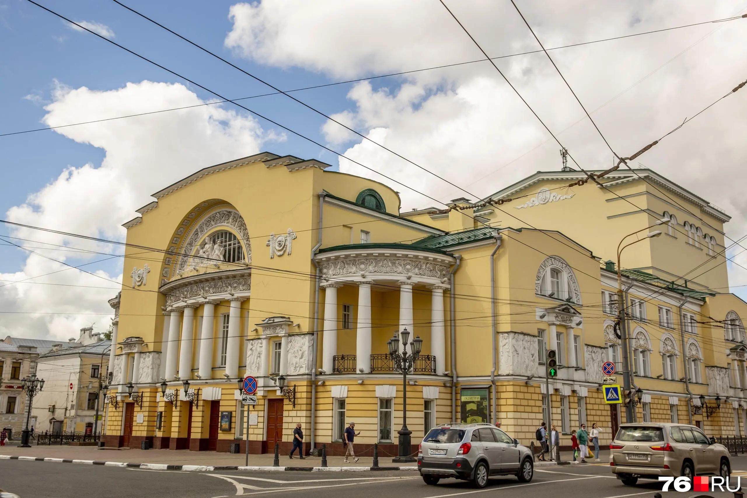 Стала известна программа празднования дня рождения Волковского театра в Ярославле