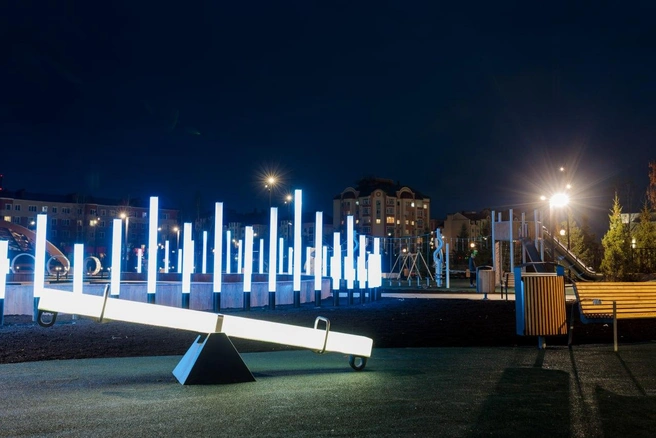 На сквер потратили 440 миллионов рублей | Источник: администрация города Югорска