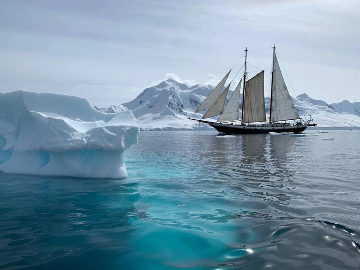 Вид на шхуну | Источник: предоставлено Мариной Змеиной