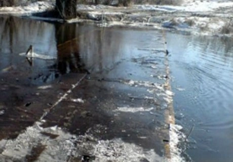 В Скопине из-за подтопления прекращено движение по мосту | ya62.ru