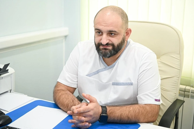 Сердечно-сосудистый хирург, флеболог клиники «Варикоза нет» Грант Петросович Амбарян | Источник: Максим Воробьев