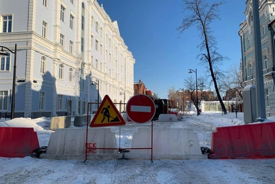 Tyumen residents angered by homemade signs, no detour