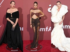 Русские на amFar — кто стал самой стильной? Голосование Woman.ru