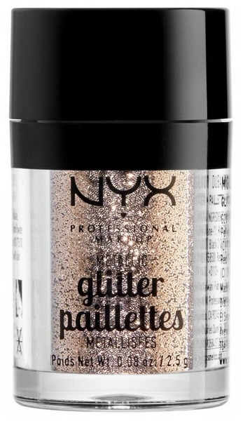 NYX professional makeup Глиттер для лица и тела Metallic Glitter Paillettes