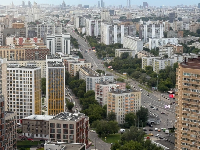 В Москве перекрыли Волгоградский проспект | Источник: Сергей Панин / MSK1.RU