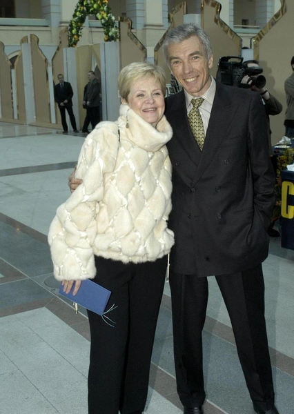 Юрий Александрович с супругой Элеонорой