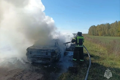 За сутки потушили 2 автомобиля и 8 термоточек