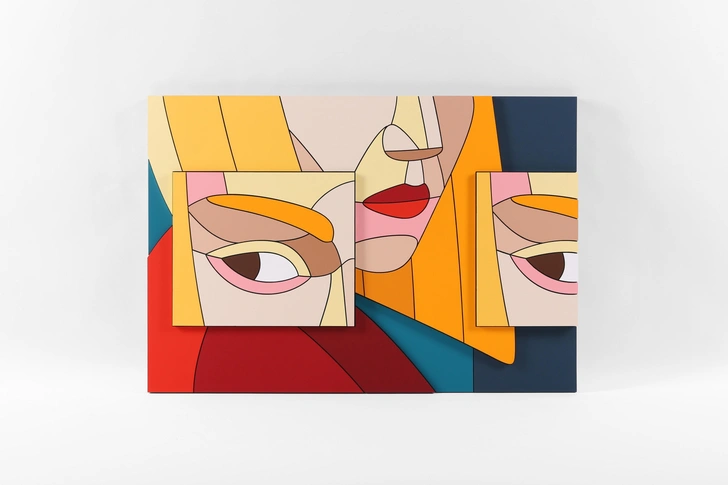 Дмитрий Аске. «Логика. Интуиция». Диптих ч.1. 2017. Коллекция Фонда Ruarts | Источник: Пресс-служба выставки