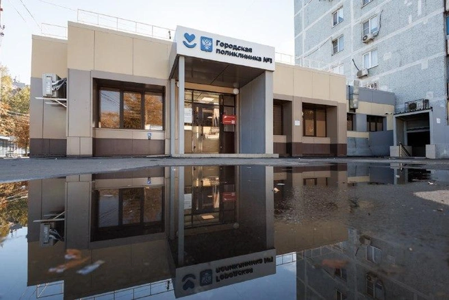 Ростовчан принимают в обновленном здании с современными кабинетами | Источник: Амбулаторный центр хирургии