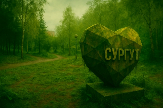 Таким могут стать парки Сургута, если вдруг исчезнут почти все люди на Земле | Источник: администрация Сургута, Серафима Пантыкина / Городские медиа