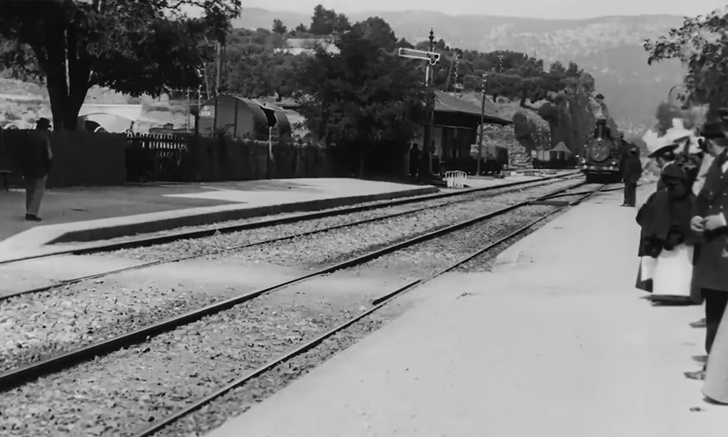 Фото №1 - Чтобы улучшить фильм «Прибытие поезда» до формата 4K, наш соотечественник использовал нейросеть (видео)