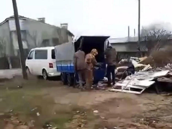 Свалка образовалась в городище на улице Полевой | Источник: пресс-служба «ЭкоЦентра»